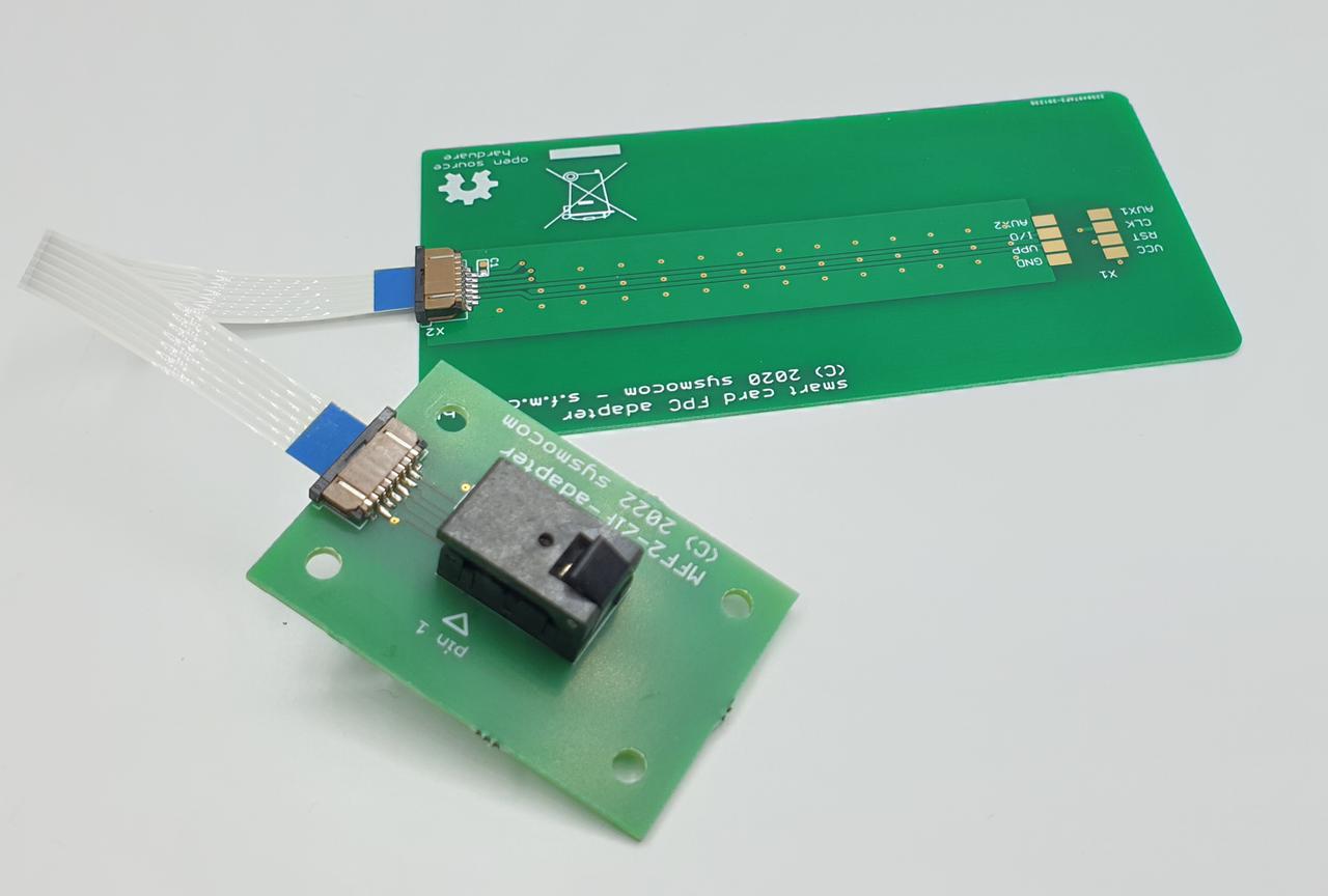 MFF2 ZIF Adapter with Smartcard Adapter