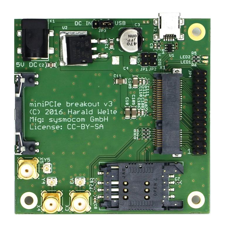 miniPCIe break-out board