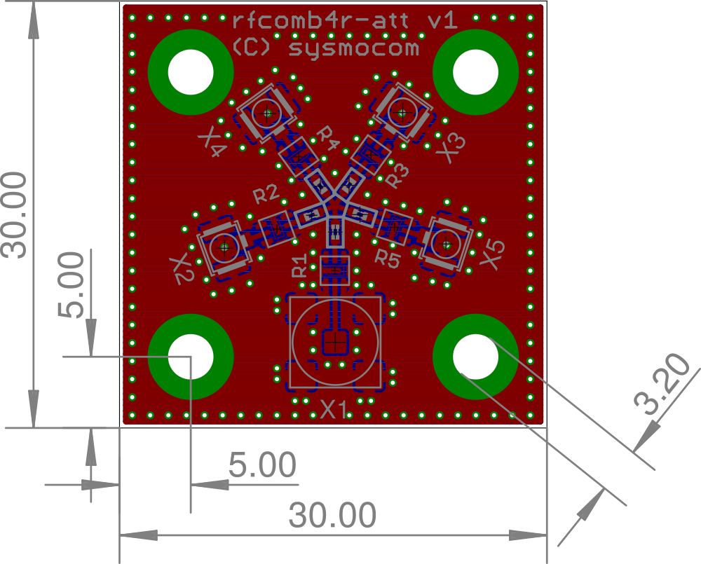 mechanical outline of rfcomb4r