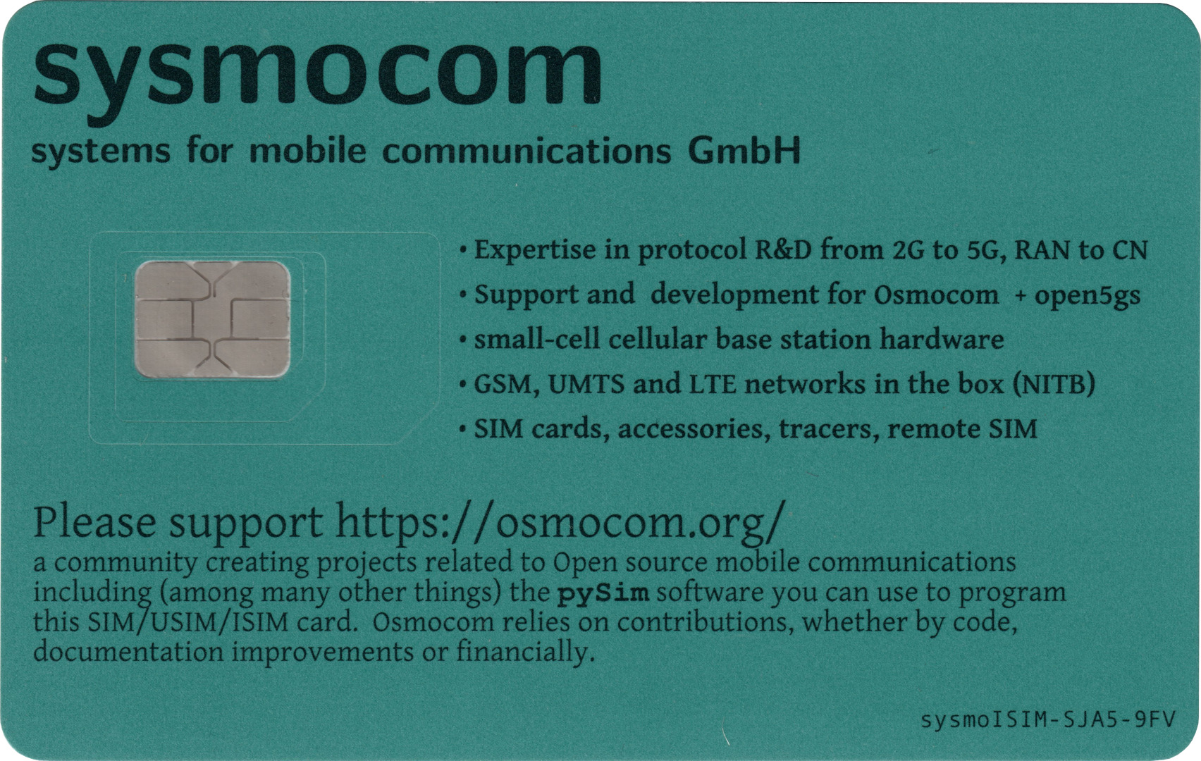 sysmoISIM-SJA5